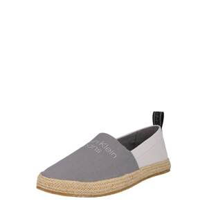 Calvin Klein Jeans Espadrilky  šedá / světle šedá