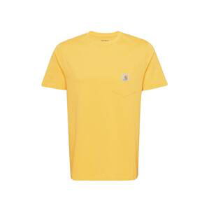 Carhartt WIP Tričko  žlutá / bílá