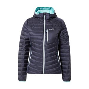 JACK WOLFSKIN Outdoorová bunda  tmavě šedá / tmavě modrá