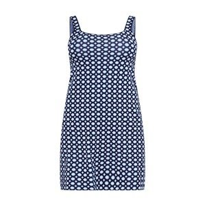 Cotton On Curve Úpletové šaty  námořnická modř / světlemodrá / bílá