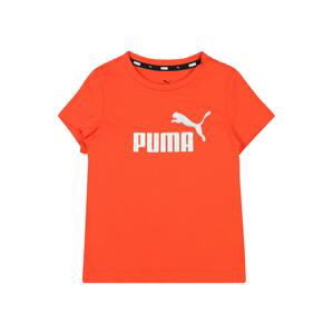 PUMA Tričko  červená / stříbrná