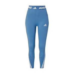 ADIDAS PERFORMANCE Sportovní kalhoty  nebeská modř / bílá