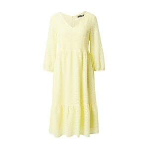 TAIFUN Šaty  světle žlutá