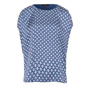 MORE & MORE Oversized tričko  modrá / bílá