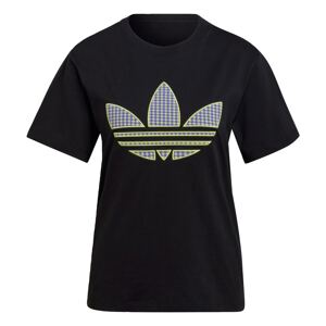 ADIDAS ORIGINALS Tričko  žlutá / fialkově modrá / černá