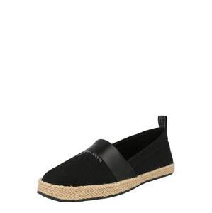 Calvin Klein Espadrilky  černá / bílá