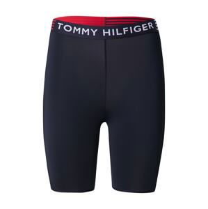 Tommy Hilfiger Underwear Kalhoty 'CYCLIST'  modrá / červená / bílá