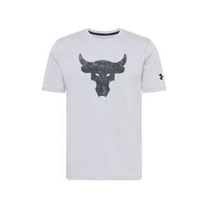 UNDER ARMOUR Funkční tričko 'Rock Brahma Bull'  antracitová / světle šedá