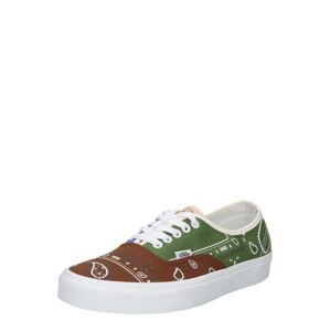 VANS Tenisky 'Authentic'  chladná modrá / hnědá / zelená / bílá