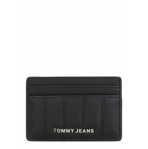 Tommy Jeans Pouzdro  černá / stříbrná