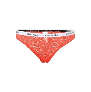 Calvin Klein Underwear Kalhotky  světle šedá / oranžově červená / černá / bílá