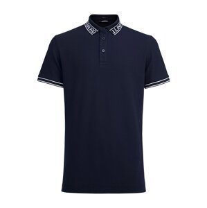 J.Lindeberg Funkční tričko 'Austin'  námořnická modř / bílá