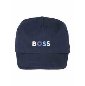 BOSS Kidswear Klobouk  marine modrá / tyrkysová / bílá