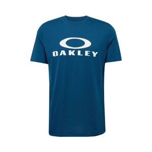 OAKLEY Funkční tričko 'O BARK'  tmavě modrá / bílá