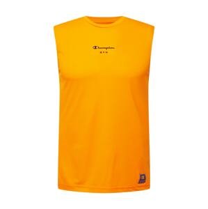 Champion Authentic Athletic Apparel Funkční tričko  oranžová / modrá