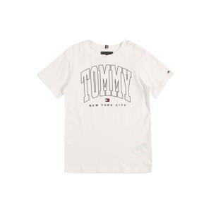 TOMMY HILFIGER Tričko 'BOLD'  červená / černá / bílá