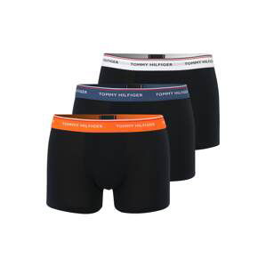 TOMMY HILFIGER Boxerky  modrá / námořnická modř / oranžová / bílá