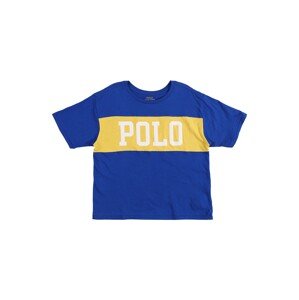 Polo Ralph Lauren Tričko  královská modrá / žlutá / bílá