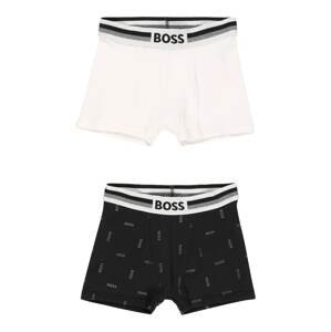 BOSS Kidswear Spodní prádlo  černá / bílá