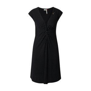 Ragwear Letní šaty 'Comfrey'  černá / bílá
