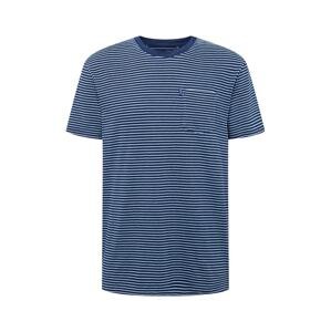 Superdry Tričko  námořnická modř / pastelová modrá