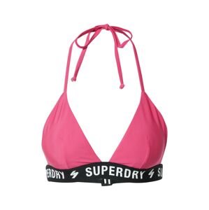 Superdry Horní díl plavek  pink / černá / bílá