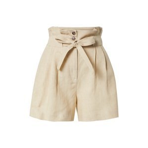 MAX&Co. Kalhoty se sklady v pase 'PISTOIA'  béžová