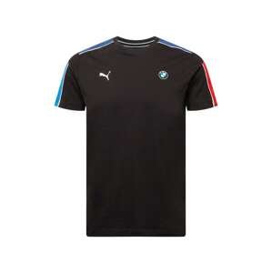 PUMA Funkční tričko  černá / modrá / bílá / červená / královská modrá