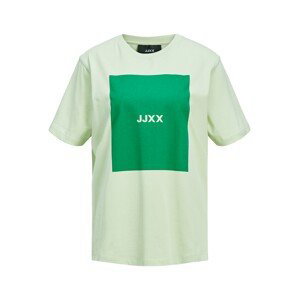 JJXX Tričko 'Amber'  zelená / pastelově zelená