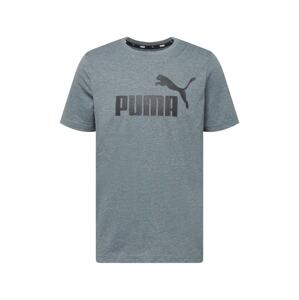 PUMA Funkční tričko  tmavě šedá / černá