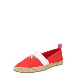 Calvin Klein Espadrilky  oranžová / bílá