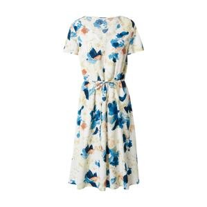 TOM TAILOR Letní šaty  modrá / bílá / krémová / růžová / starorůžová