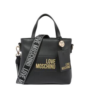 Love Moschino Kabelka  černá / zlatá