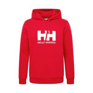 HELLY HANSEN Mikina  červená / bílá