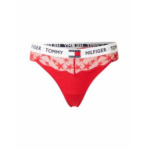 Tommy Hilfiger Underwear Tanga  noční modrá / červená / bílá