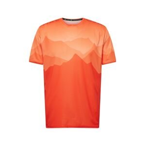 Maloja Funkční tričko 'Pinzagen'  tmavě oranžová / jasně oranžová / meruňková