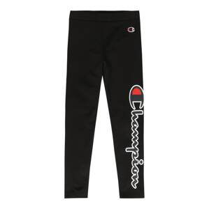 Champion Authentic Athletic Apparel Legíny  červená / černá / bílá