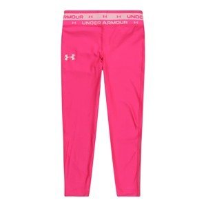 UNDER ARMOUR Sportovní kalhoty  pink / béžová / tmavě růžová
