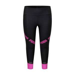 PUMA Sportovní kalhoty 'Eversculpt'  černá / pink