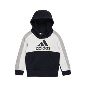 ADIDAS PERFORMANCE Sportovní mikina  černá / bílá / tmavě šedá