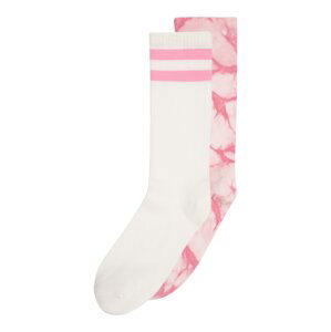 GAP Ponožky  světle růžová / bílá