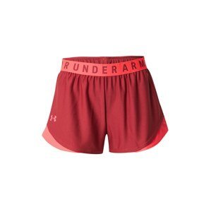 UNDER ARMOUR Sportovní kalhoty 'Play Up'  pink / červená