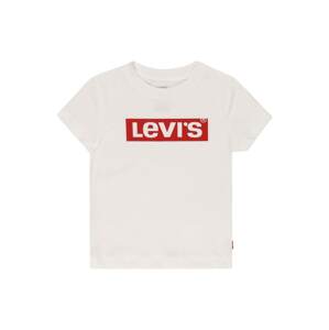 LEVI'S Tričko  červená / bílá