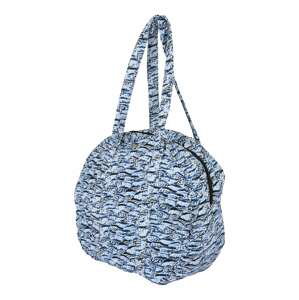 Fabienne Chapot Nákupní taška 'Quinta'  světlemodrá / tmavě modrá / bílá