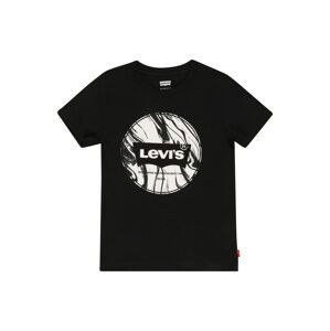 LEVI'S Tričko  černá / bílá