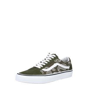 VANS Tenisky 'Old Skool'  olivová / bílá