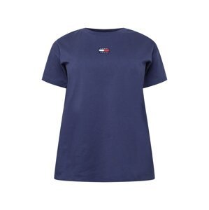 Tommy Jeans Curve Tričko  námořnická modř / červená / bílá