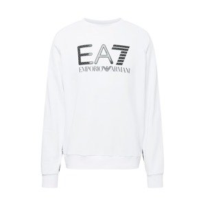 EA7 Emporio Armani Mikina  bílá / černá / šedá