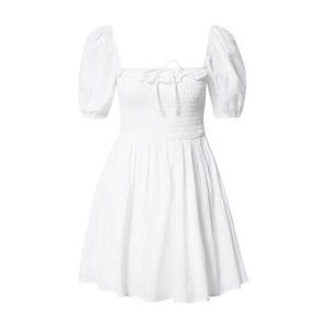 Abercrombie & Fitch Letní šaty  bílá