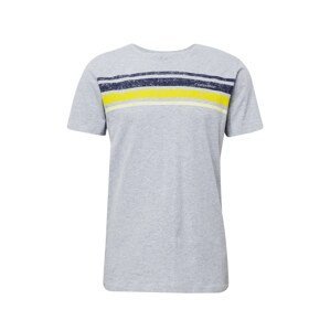 Ragwear Tričko  šedý melír / noční modrá / žlutá / pastelově žlutá